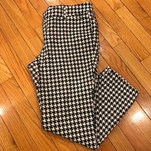 Herringbone ankle pixie pants, Size 12